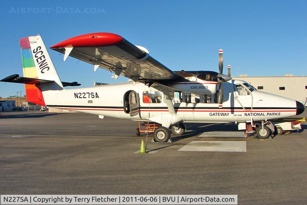 N227SA, 1976 De Havilland Canada DHC-6-300 Twin Otter C/N 517, 1976 Dehavilland DHC-6 TWIN OTTER, c/n: 517 at Boulder City