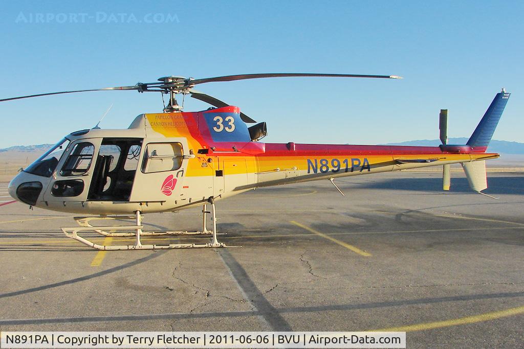N891PA, Eurocopter AS-350B-2 Ecureuil Ecureuil C/N 4557, Eurocopter AS 350 B2, c/n: 4557 at Boulder City