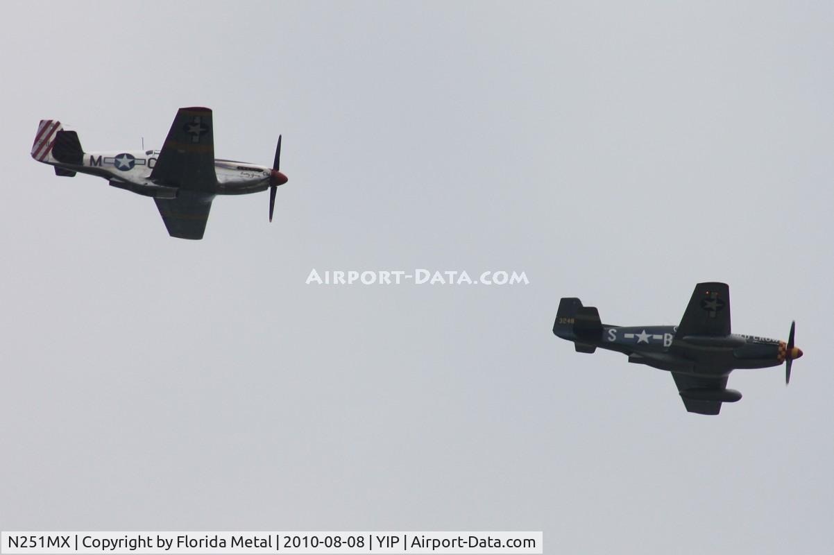 N251MX, 1943 North American P-51C-10 Mustang C/N 103-22730, Betty Jane