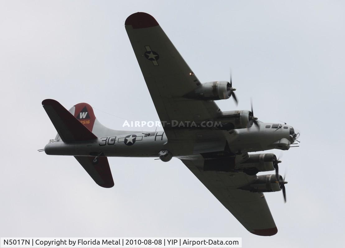 N5017N, 1944 Lockheed/Vega (Boeing) B-17G-105-VE Flying Fortress C/N 8649, Aluminum Overcast