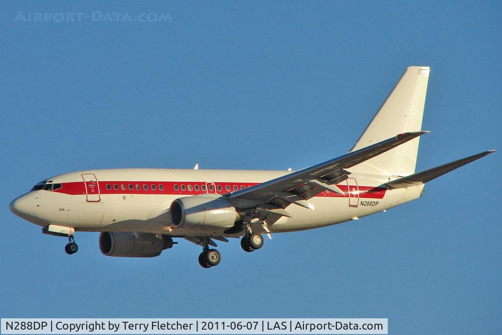 N288DP, 2003 Boeing 737-66N C/N 29892, Boeing 737-66N, c/n: 29892 landing at Las Vegas