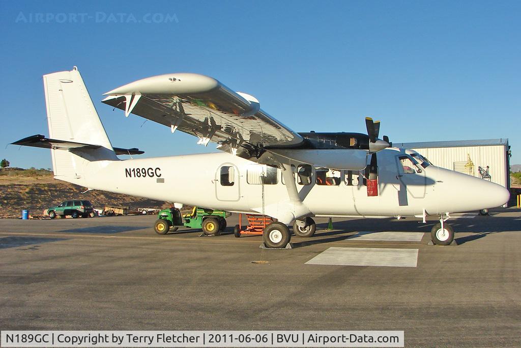 N189GC, 1981 De Havilland Canada DHC-6-300 Twin Otter C/N 772, 1981 Dehavilland DHC-6-300, c/n: 772 at Boulder City