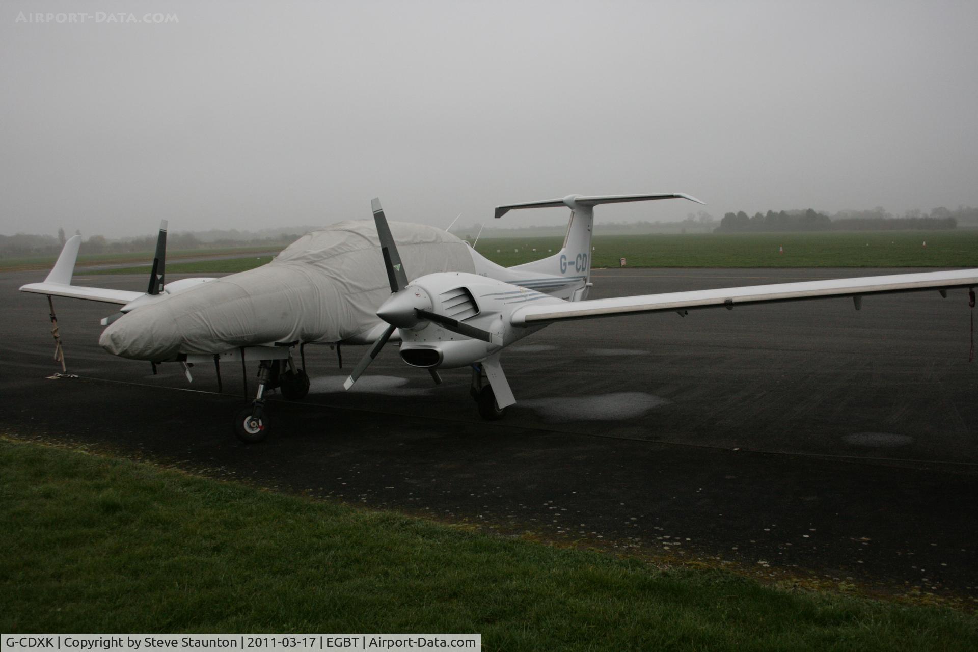G-CDXK, 2006 Diamond DA-42 Twin Star C/N 42.136, Taken at Turweston Airfield March 2010