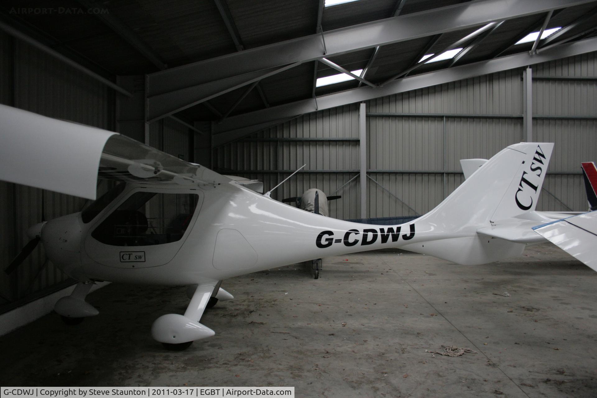 G-CDWJ, 2006 Flight Design CTSW C/N 8157, Taken at Turweston Airfield March 2010