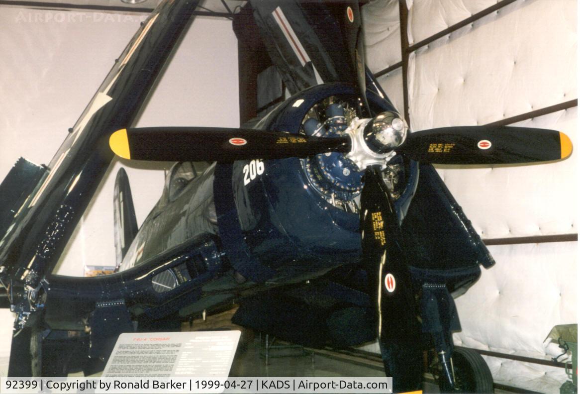 92399, 1945 Goodyear FG-1D Corsair C/N 3660, Cavanaugh Flight Museum