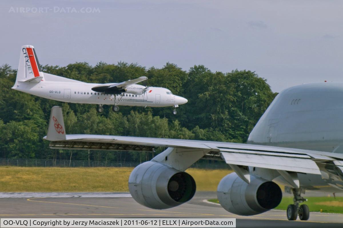 OO-VLQ, 1989 Fokker 50 C/N 20159, OO-VLQ