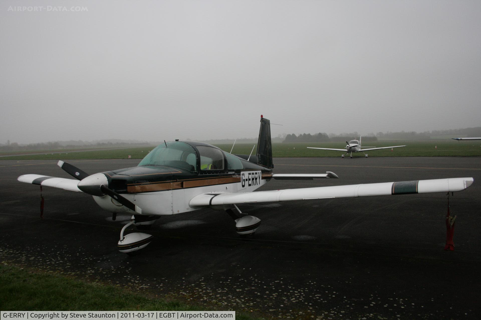 G-ERRY, 1978 Grumman American AA-5B Tiger C/N AA5B-0725, Taken at Turweston Airfield March 2010
