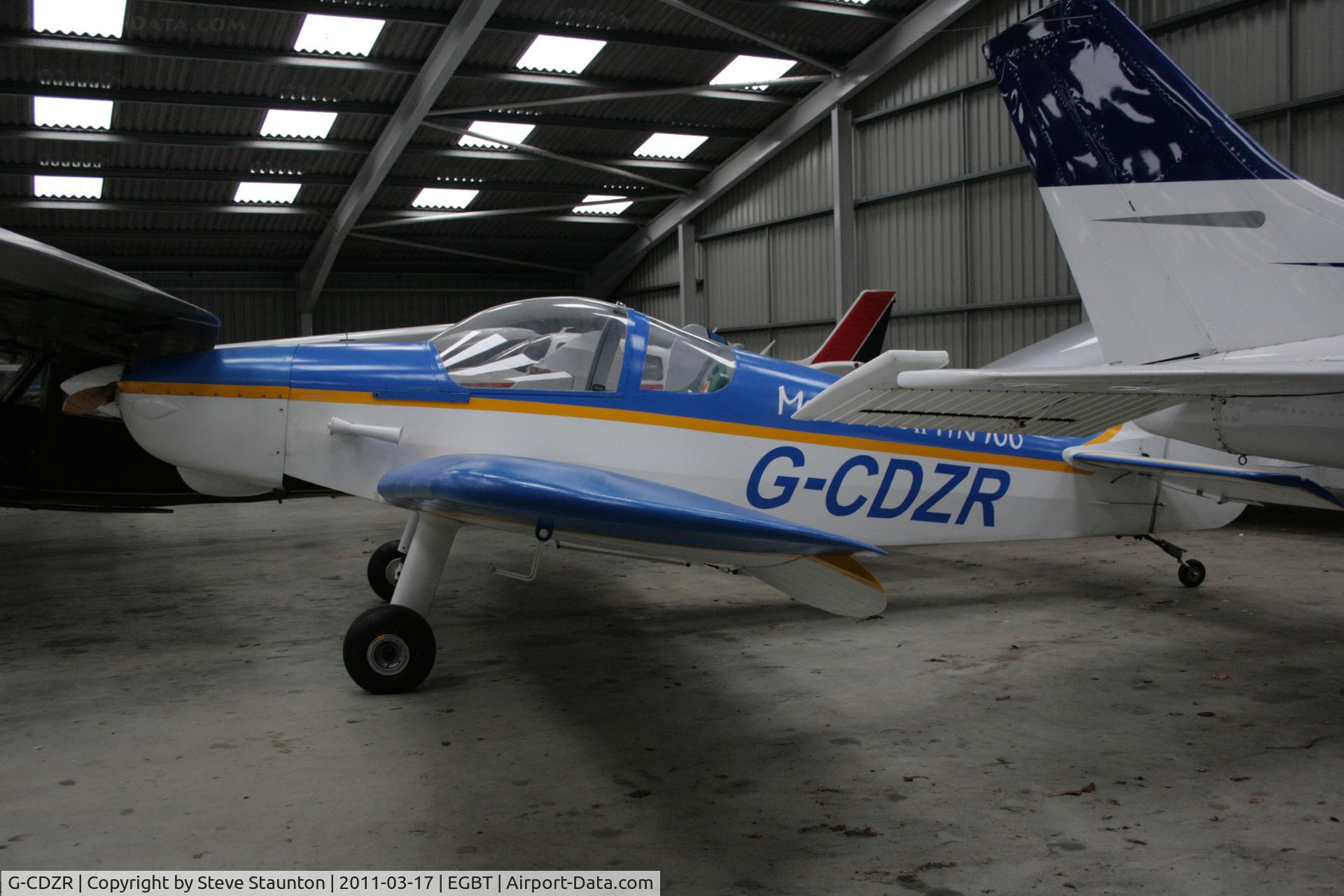 G-CDZR, 2006 Nicollier HN-700 Menestrel II C/N PFA 217-13773, Taken at Turweston Airfield March 2010