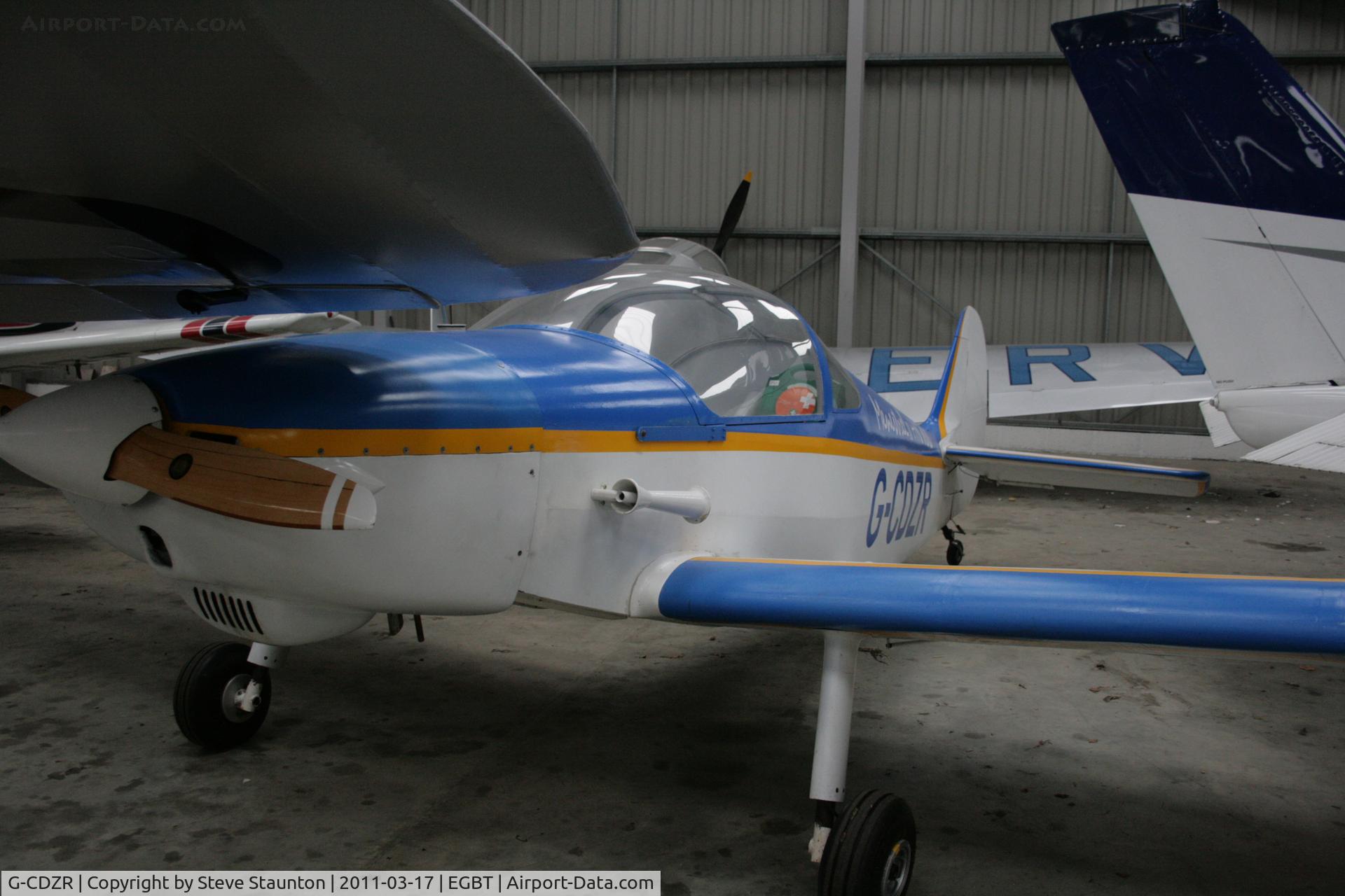 G-CDZR, 2006 Nicollier HN-700 Menestrel II C/N PFA 217-13773, Taken at Turweston Airfield March 2010