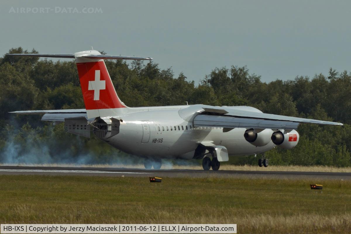 HB-IXS, 1995 British Aerospace Avro 146-RJ100 C/N E3280, HB-IXS_
British Aerospace Avro 146 RJ-100