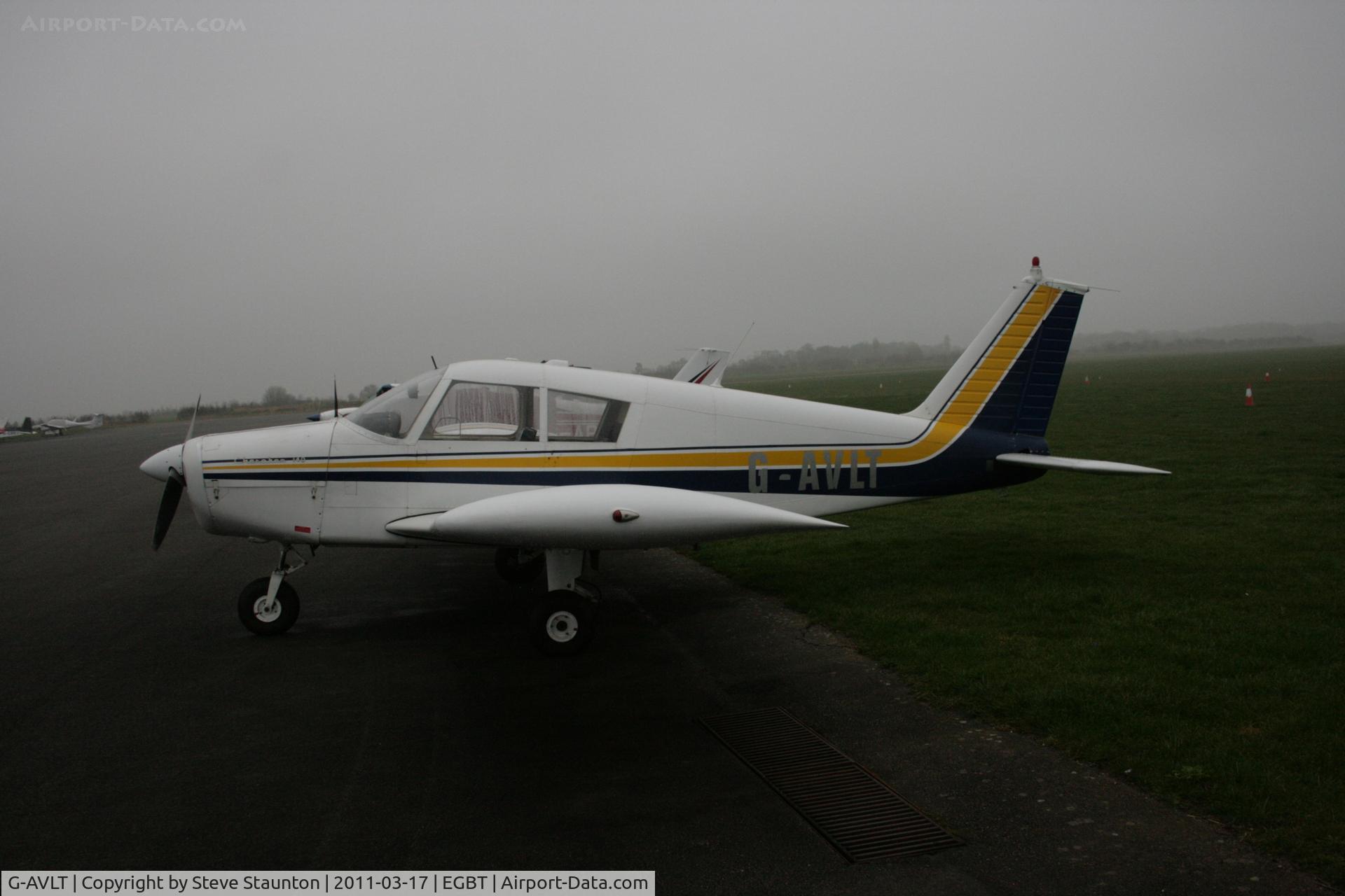 G-AVLT, 1967 Piper PA-28-140 Cherokee C/N 28-23328, Taken at Turweston Airfield March 2010