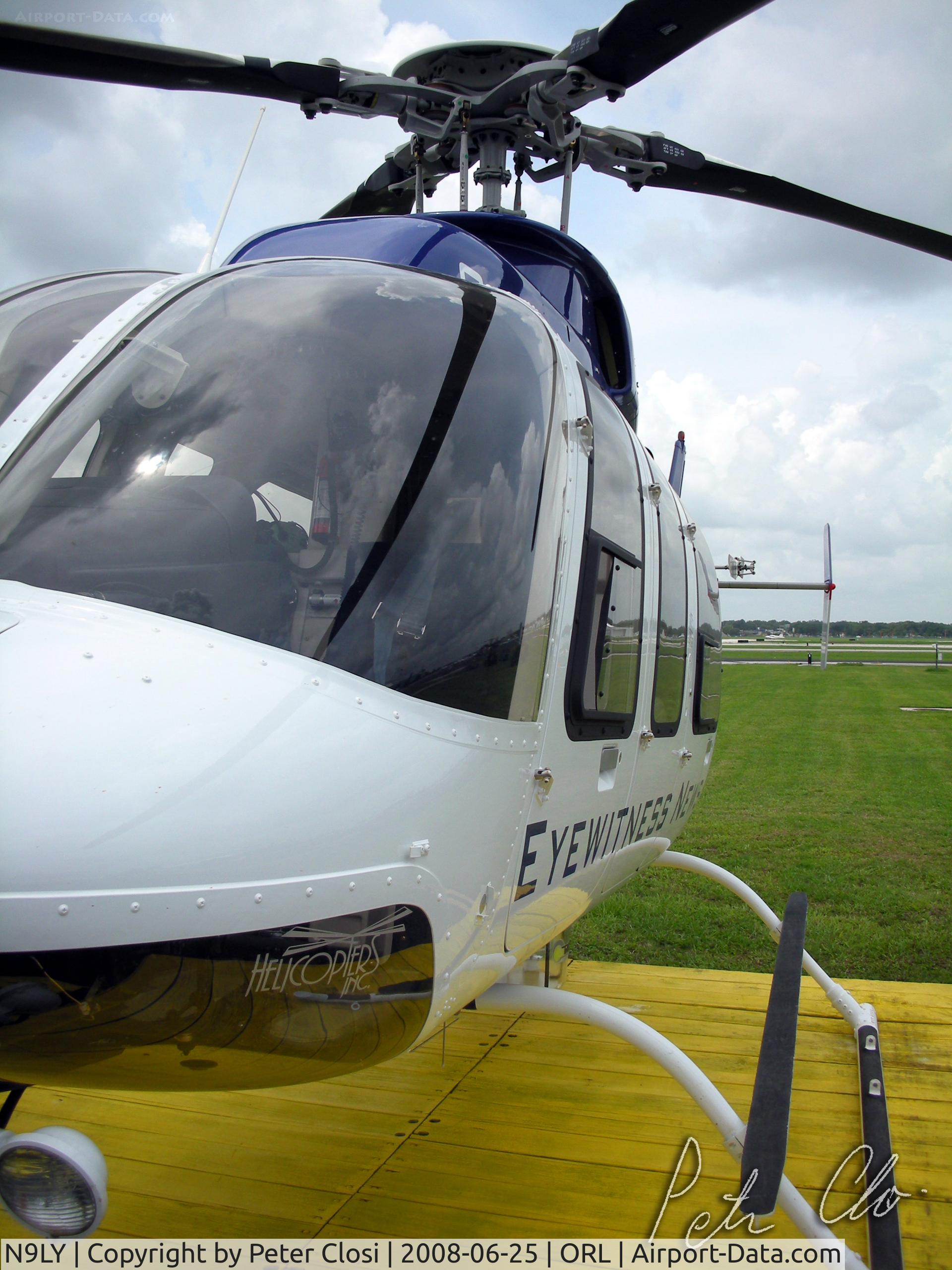 N9LY, 2008 Bell 407 C/N 53815, SKYWITNESS delivered to WFTV in Orlando.
06/25/2008