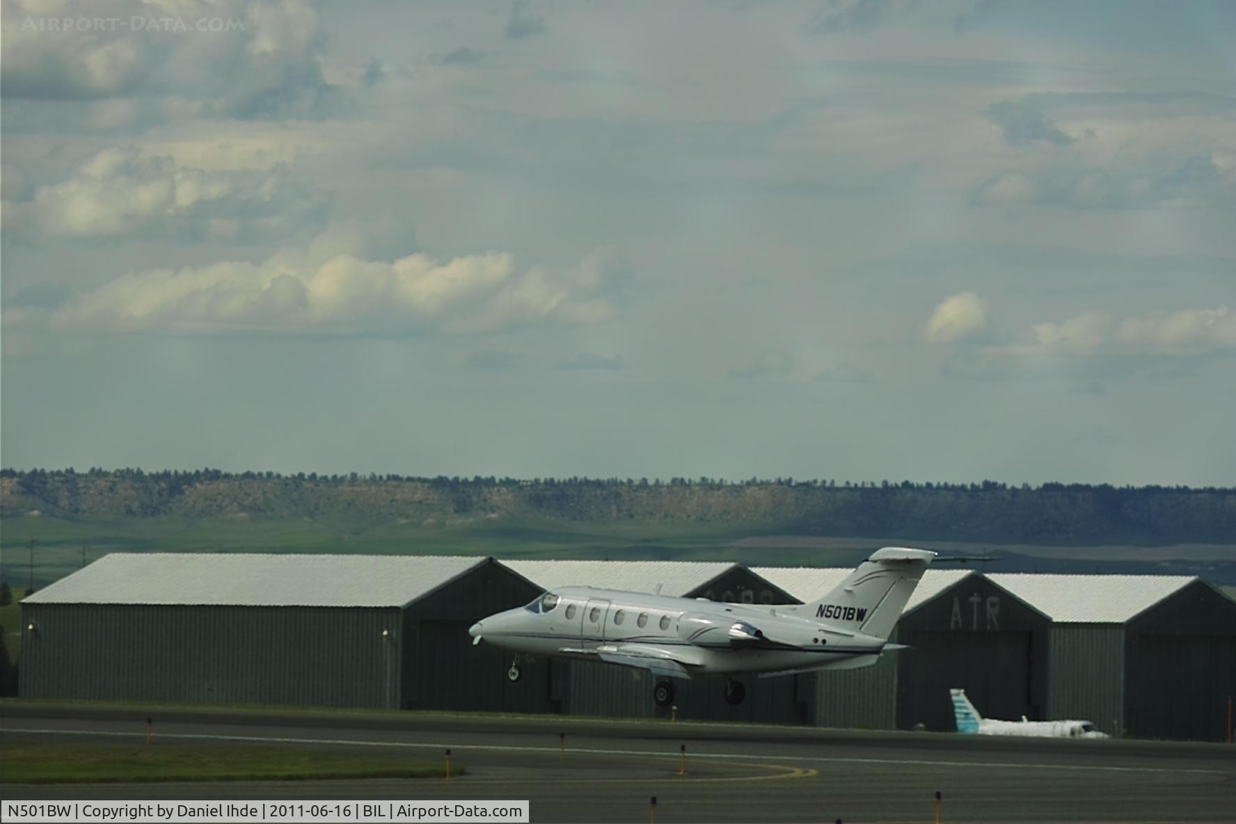 N501BW, 1997 Raytheon Aircraft Company 400A C/N RK-167, Beechjet 400 @ BIL