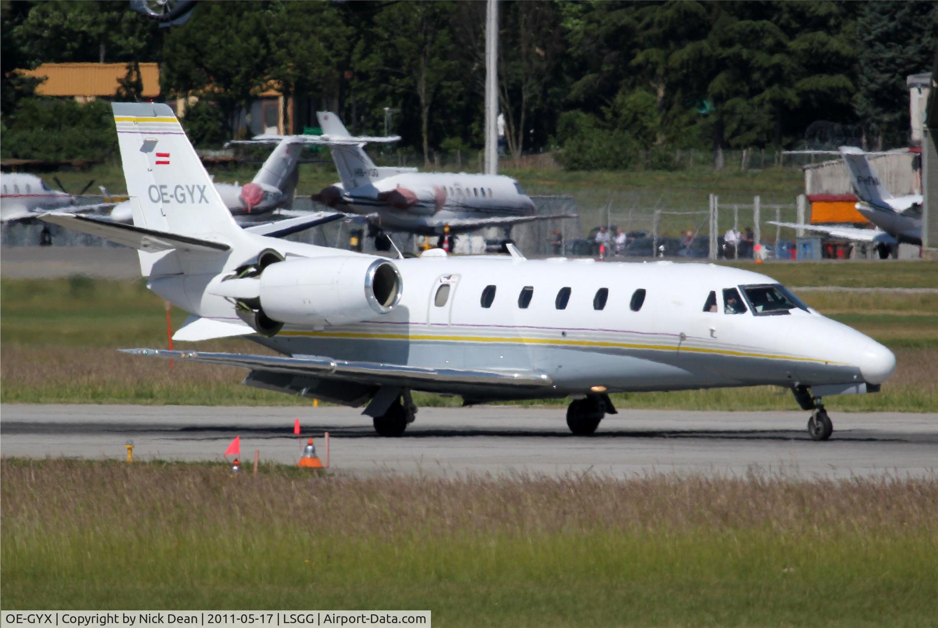 OE-GYX, 1999 Cessna 560XL Citation Excel C/N 560-5029, LSGG/GVA
