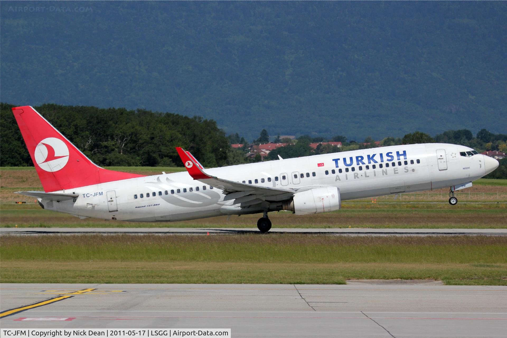 TC-JFM, 1999 Boeing 737-8F2 C/N 29775, LSGG/GVA