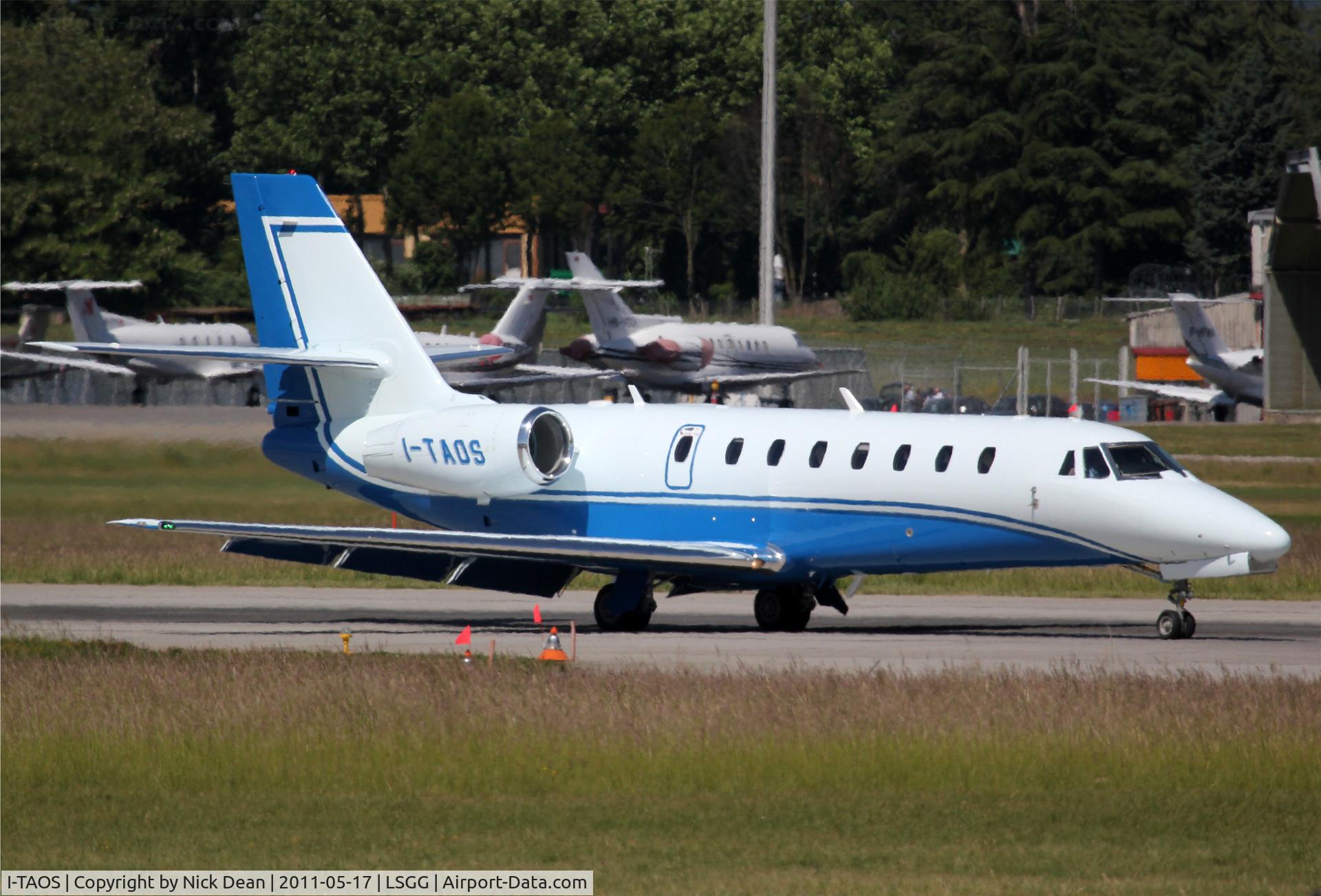 I-TAOS, 2010 Cessna 680 Citation Sovereign C/N 680-0309, LSGG/GVA