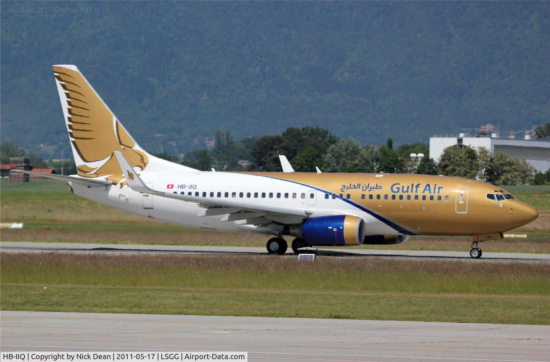 HB-IIQ, 1999 Boeing 737-7CN BBJ C/N 30752, LSGG/GVA