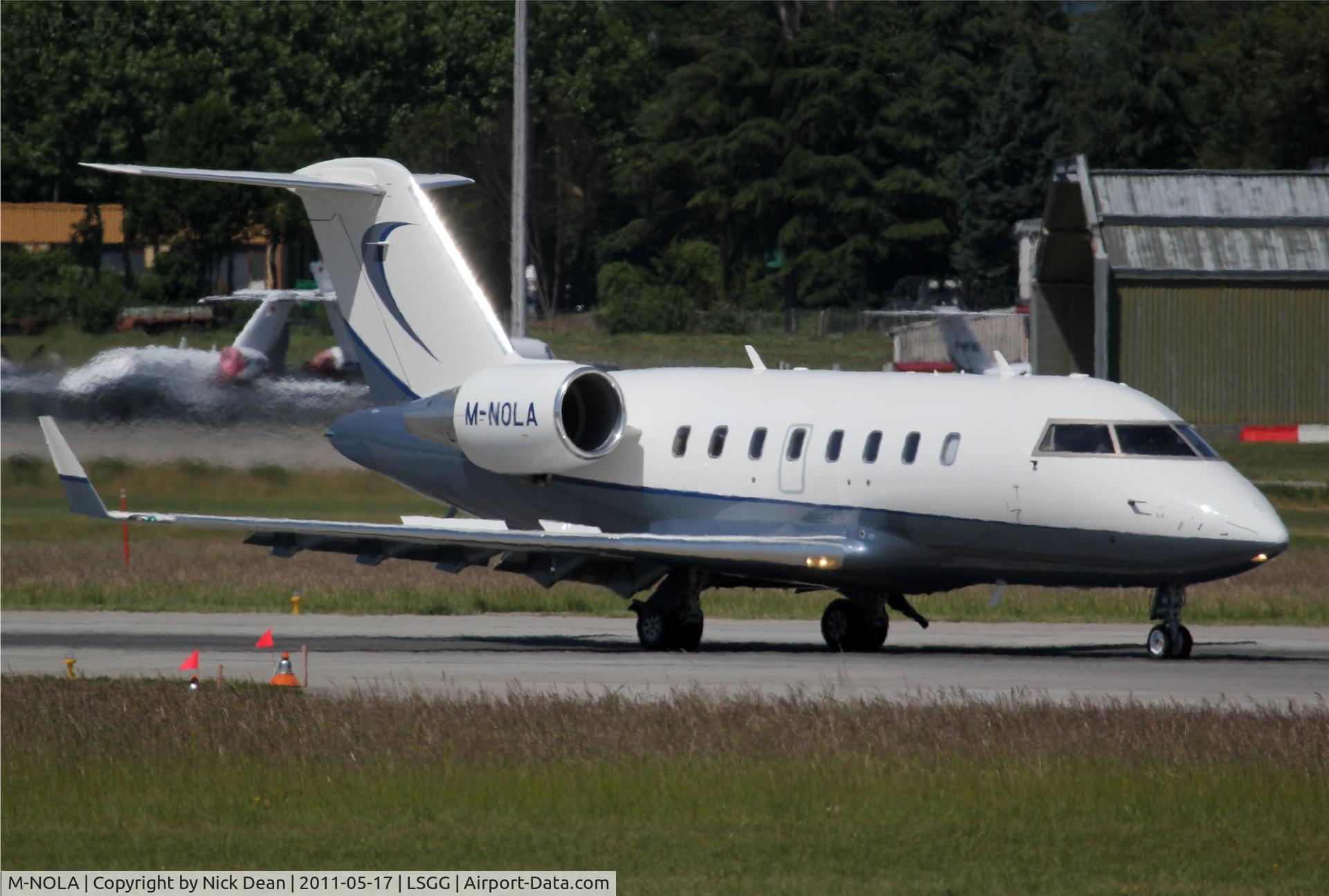 M-NOLA, 2009 Bombardier Challenger 605 (CL-600-2B16) C/N 5814, LSGG/GVA