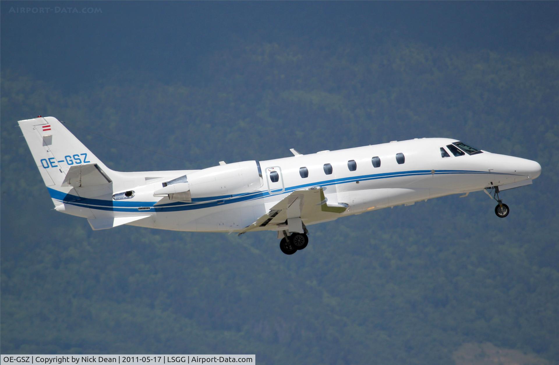 OE-GSZ, 2008 Cessna 560XLS Citation Excel C/N 560-5763, LSGG/GVA