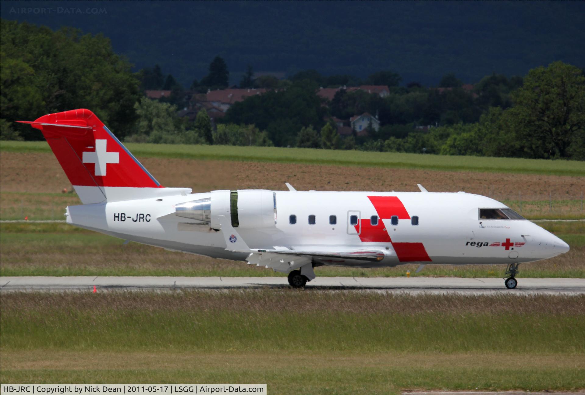 HB-JRC, 2002 Bombardier Challenger 604 (CL-600-2B16) C/N 5540, LSGG/GVA