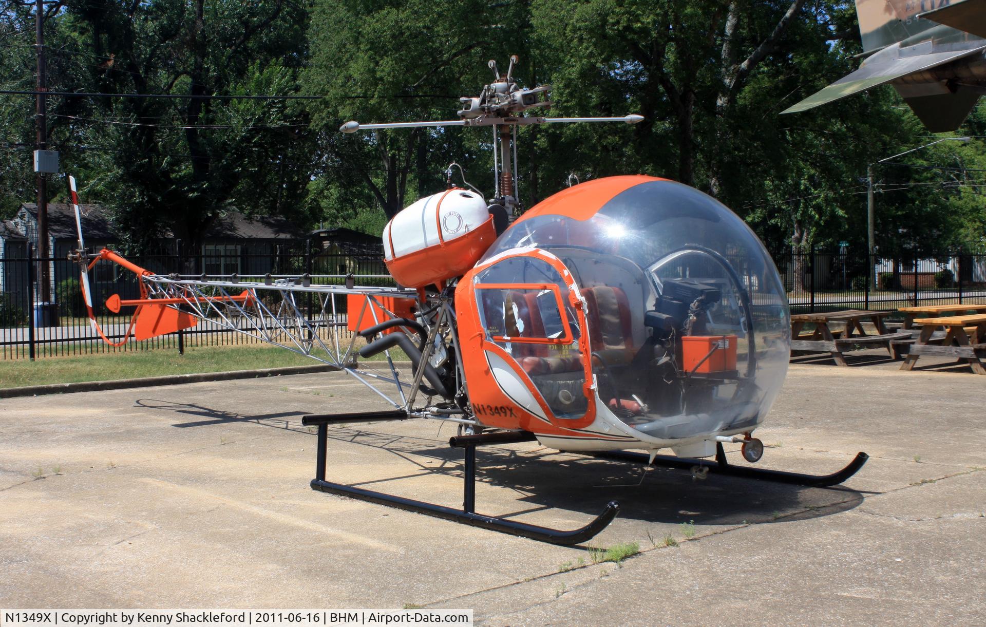 N1349X, Bell 47G-4A C/N 7534, Southern Museum of Flight
Birmingham, AL