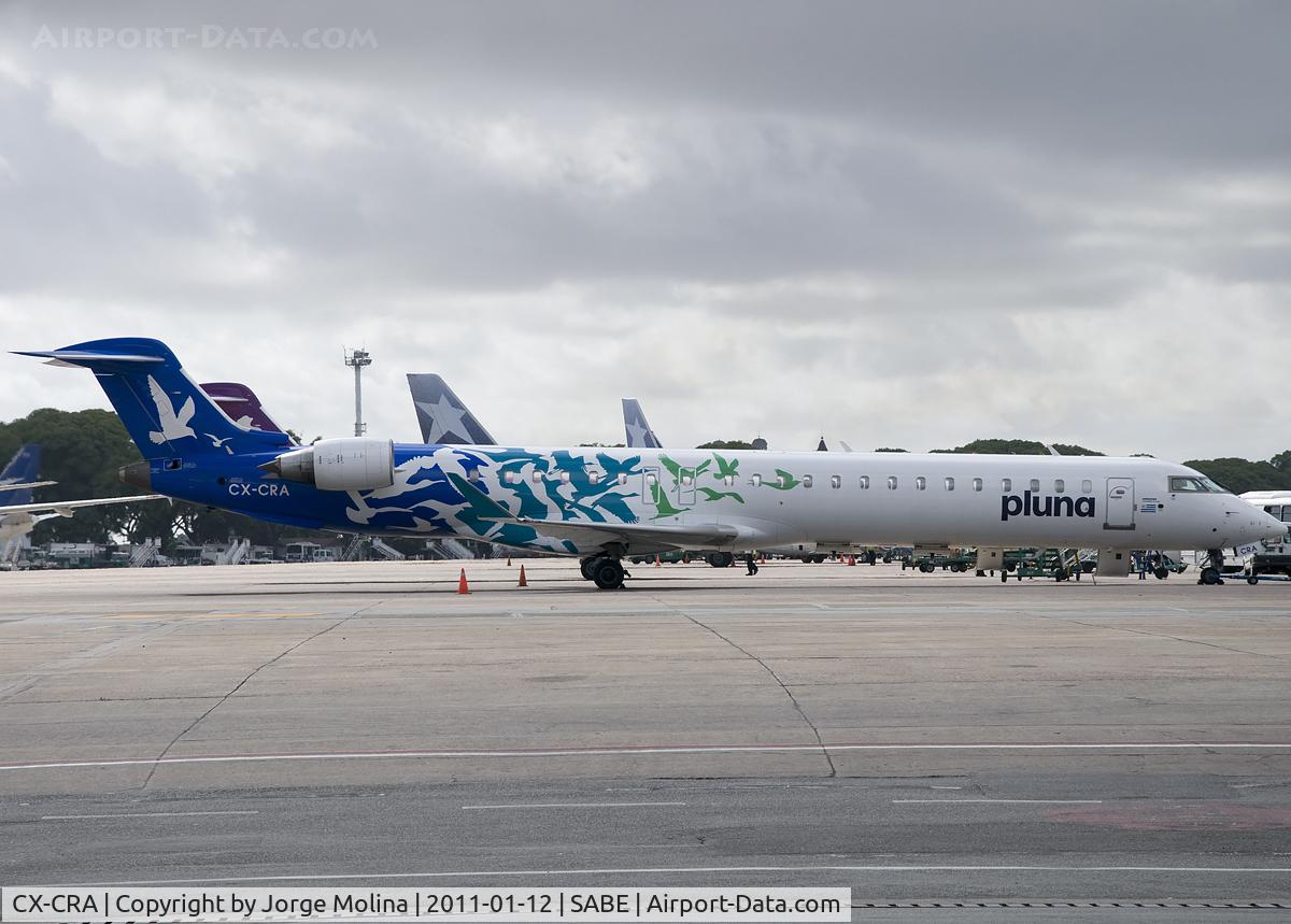 CX-CRA, 2008 Bombardier CRJ-900LR (CL-600-2D24) C/N 15165, On SABE platform.