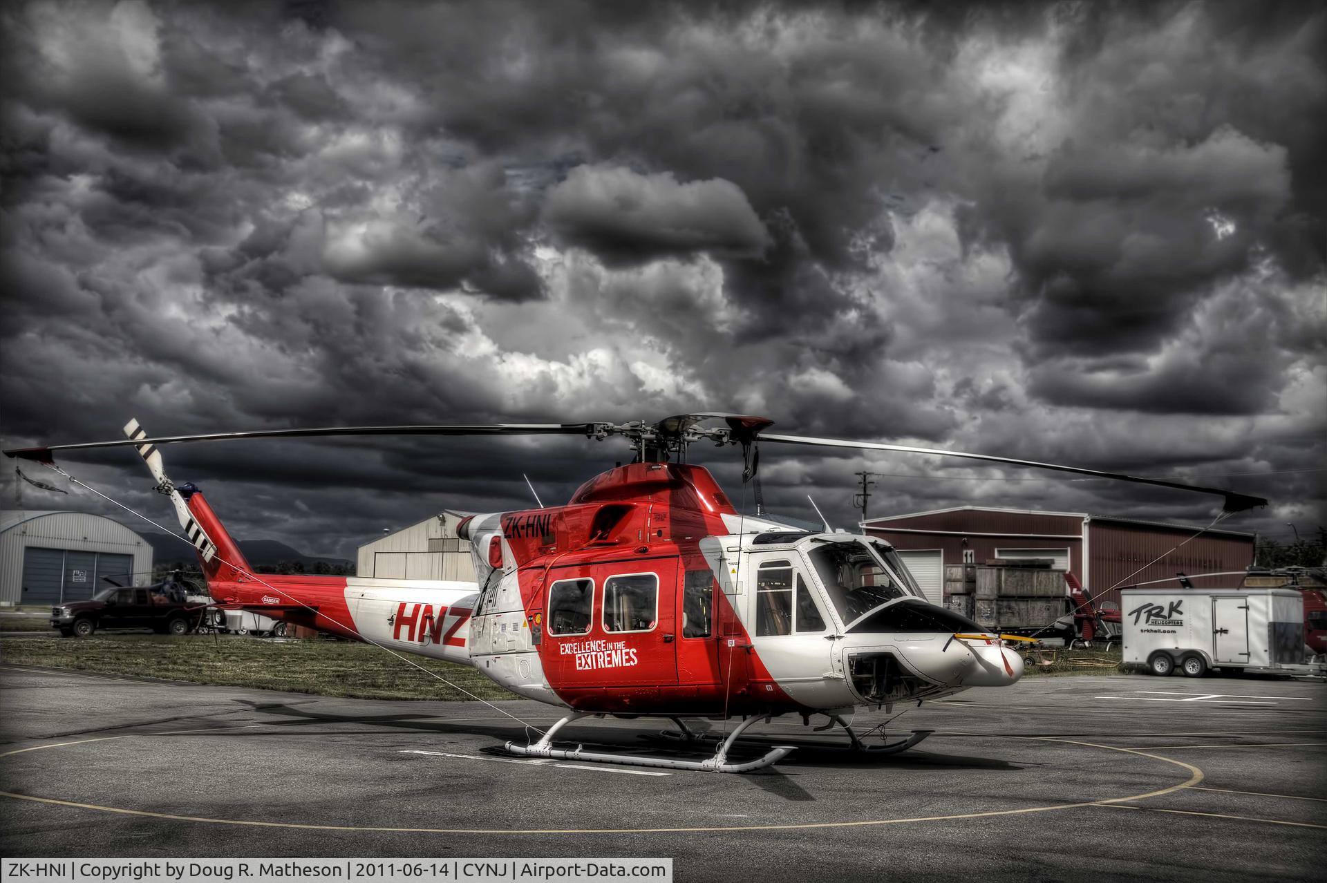 ZK-HNI, 1989 Bell 412 C/N 33204, HDH Image