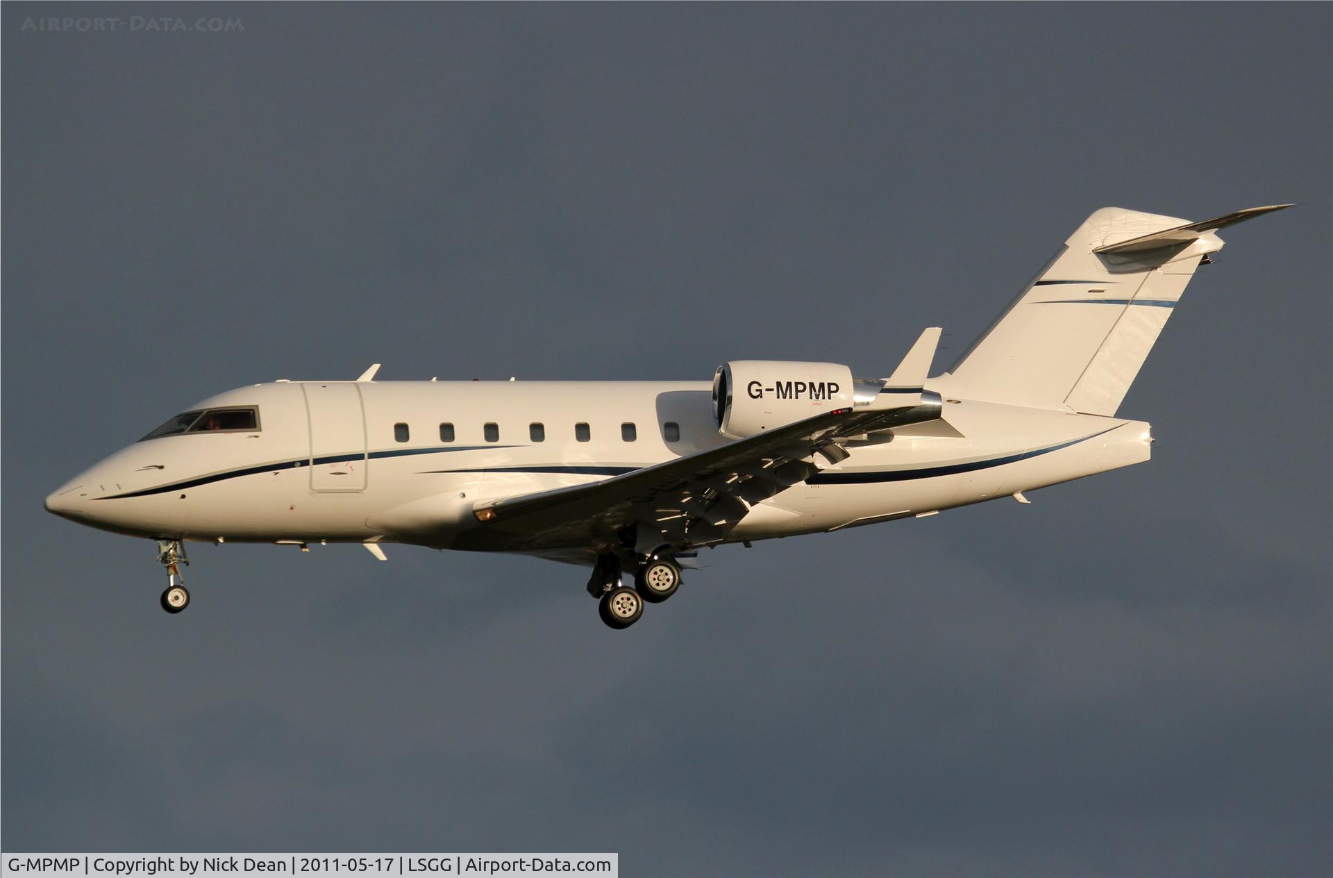 G-MPMP, 2001 Bombardier Challenger 604 (CL-600-2B16) C/N 5528, LSGG/GVA