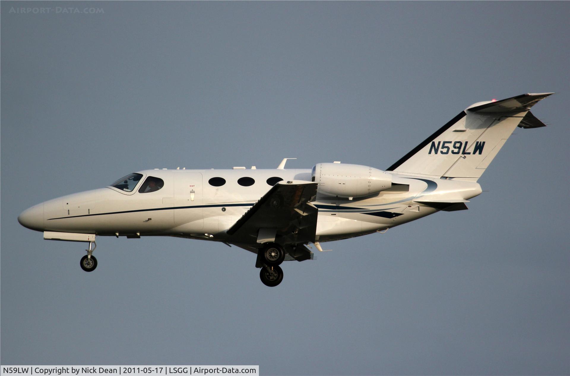 N59LW, 2009 Cessna 510 Citation Mustang Citation Mustang C/N 510-0213, LSGG/GVA