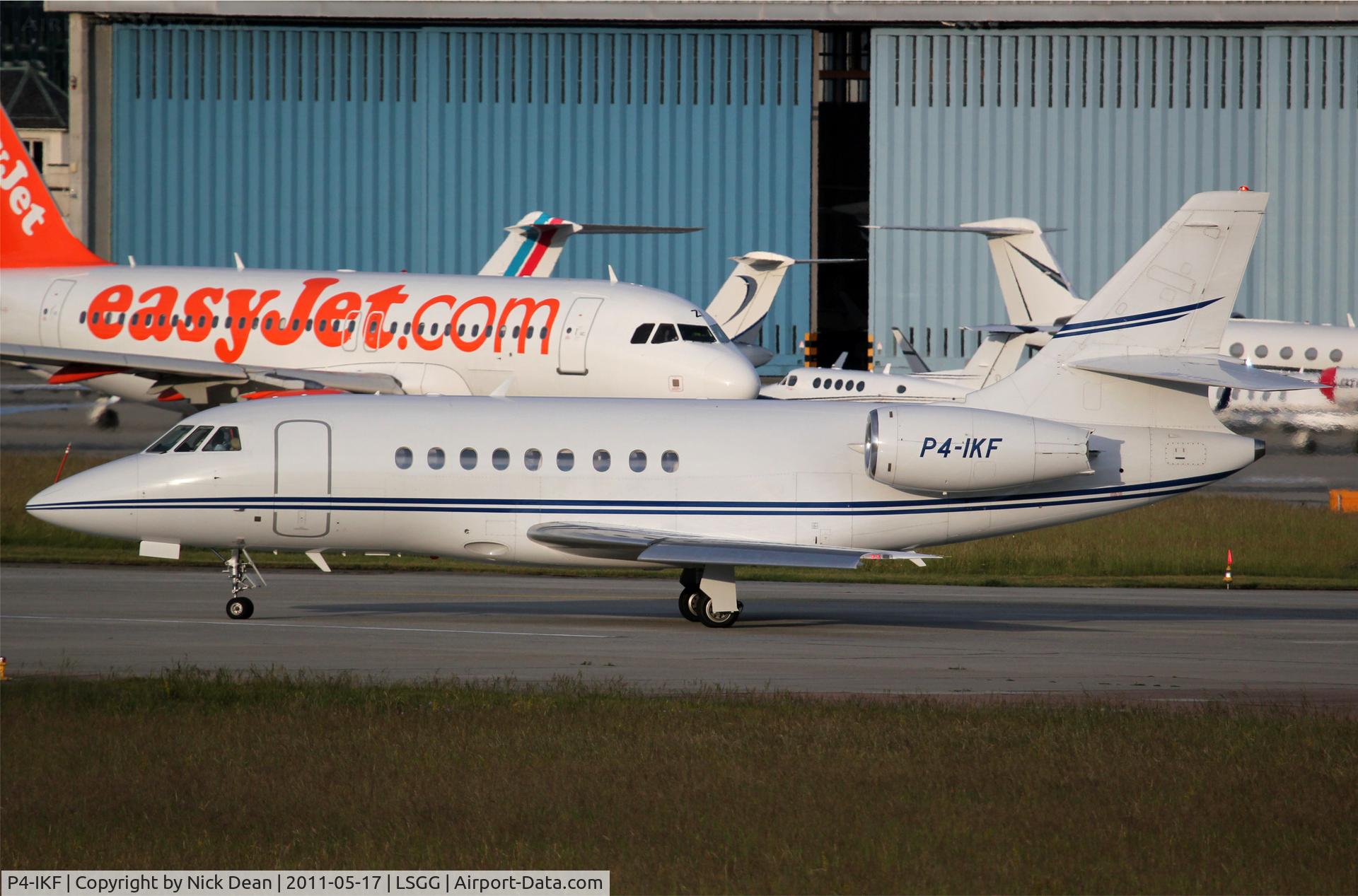 P4-IKF, 2005 Dassault Falcon 2000 C/N 227, LSGG/GVA