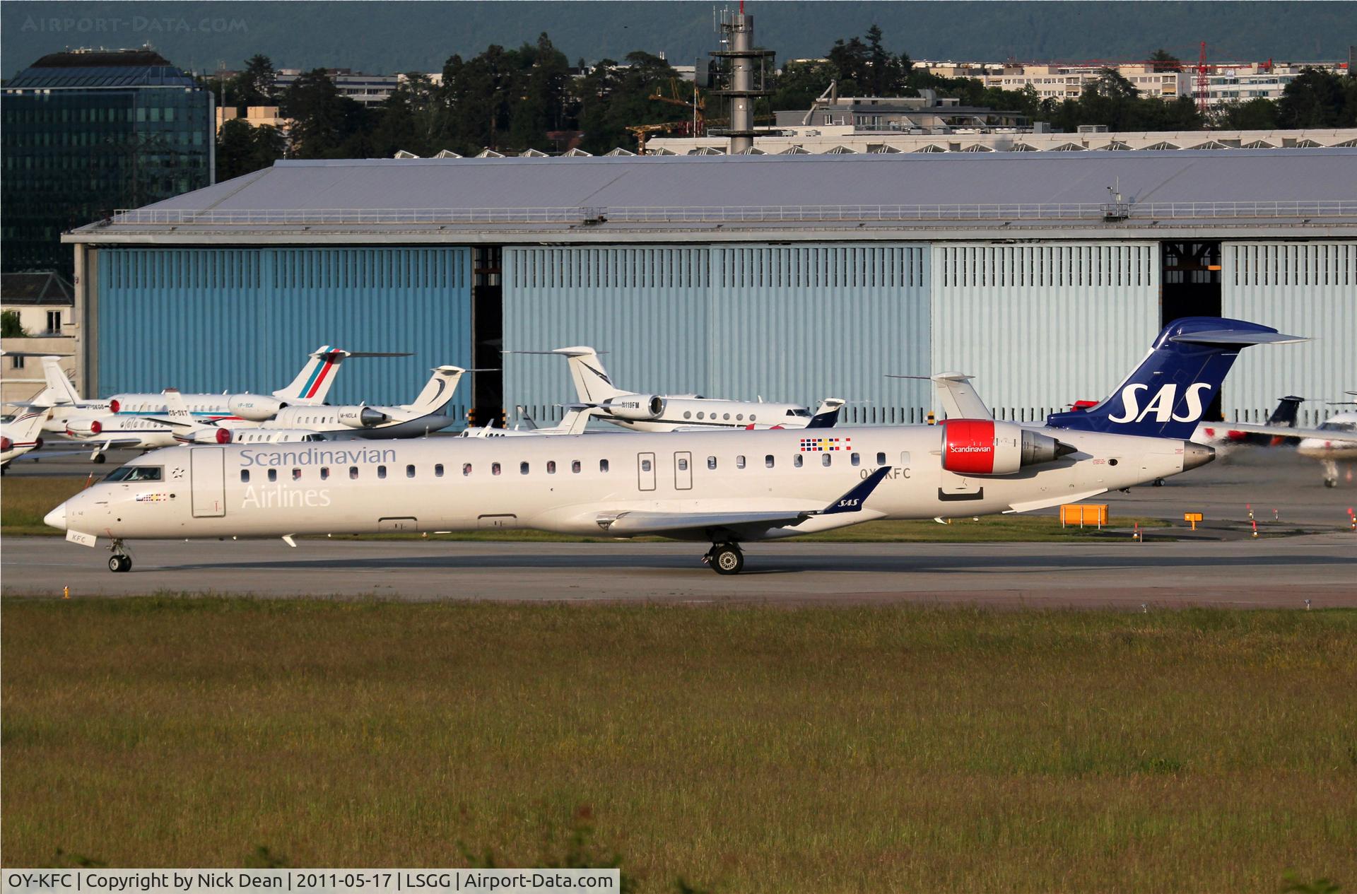 OY-KFC, 2009 Bombardier CRJ-900 (CL-600-2D24) C/N 15218, LSGG/GVA