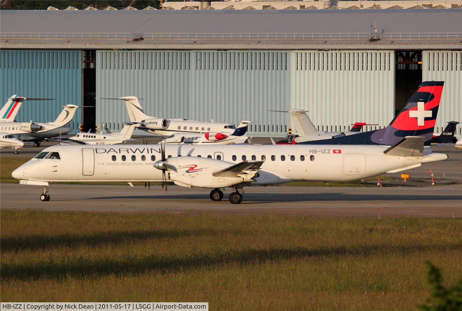 HB-IZZ, 1997 Saab 2000 C/N 2000-048, LSGG/GVA