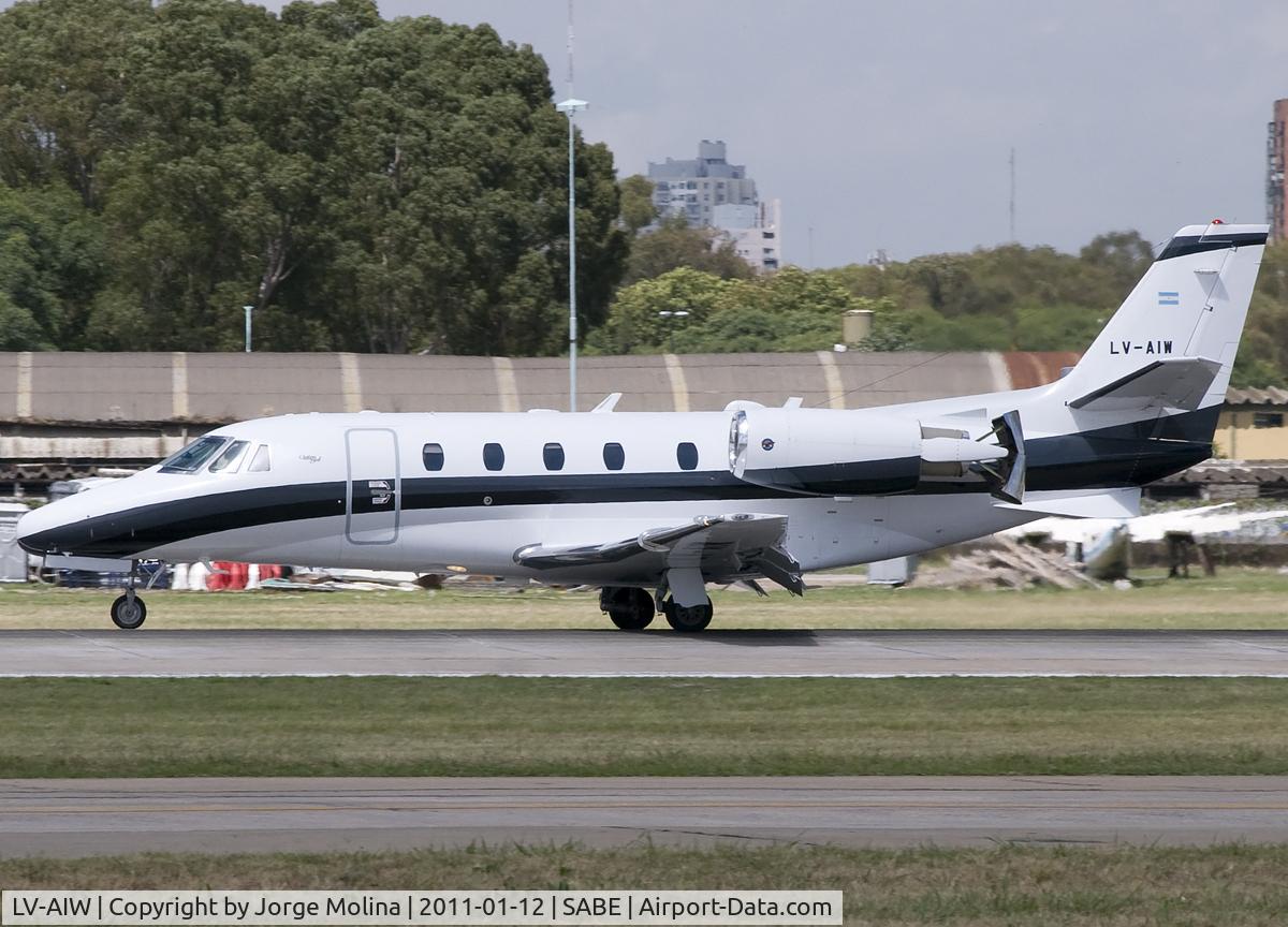 LV-AIW, 2003 Cessna 560XL Citation Excel C/N 560-5350, Landing on RWY 13.