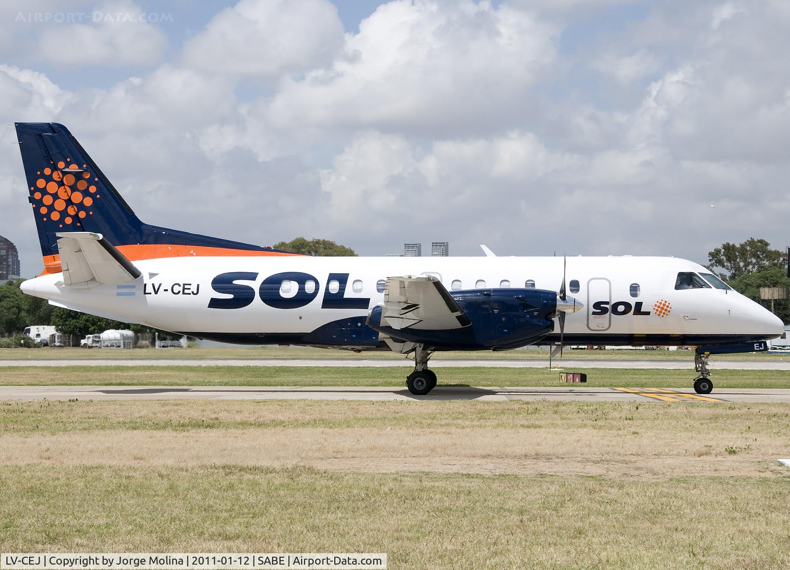 LV-CEJ, 1985 Saab-Fairchild SF340 C/N 340A-025, Crashed on 05/18/11. 22/22 killed (RIP).