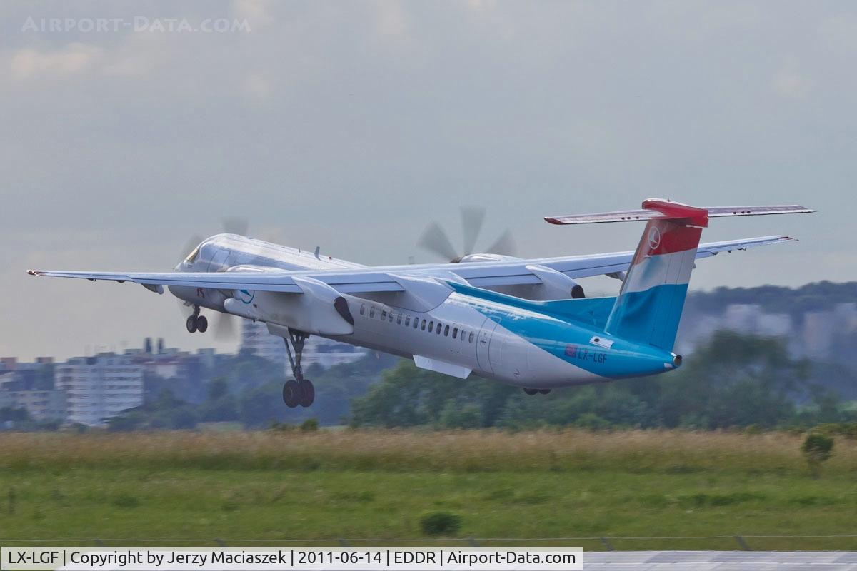 LX-LGF, 2011 De Havilland Canada DHC-8-402Q Dash 8 C/N 4349, LX-LGF