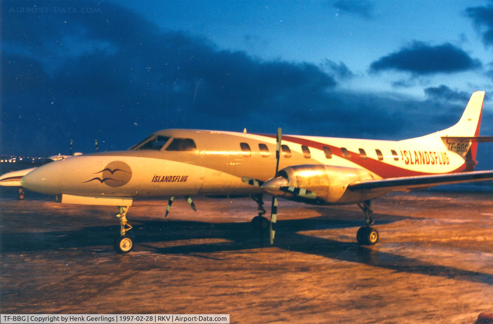 TF-BBG, 1982 Fairchild Swearingen SA-227AC Metro III C/N AC-505B, Islandsflug