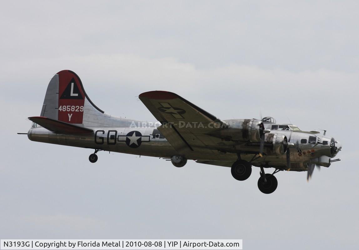 N3193G, 1944 Boeing B-17G Flying Fortress C/N 77255, Yankee Lady