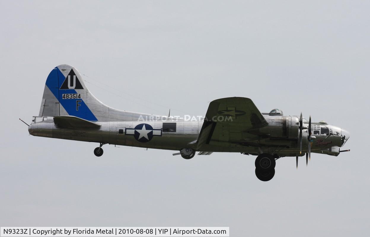 N9323Z, 1944 Boeing B-17G-85-DL Flying Fortress C/N 32155, Sentimental Journey