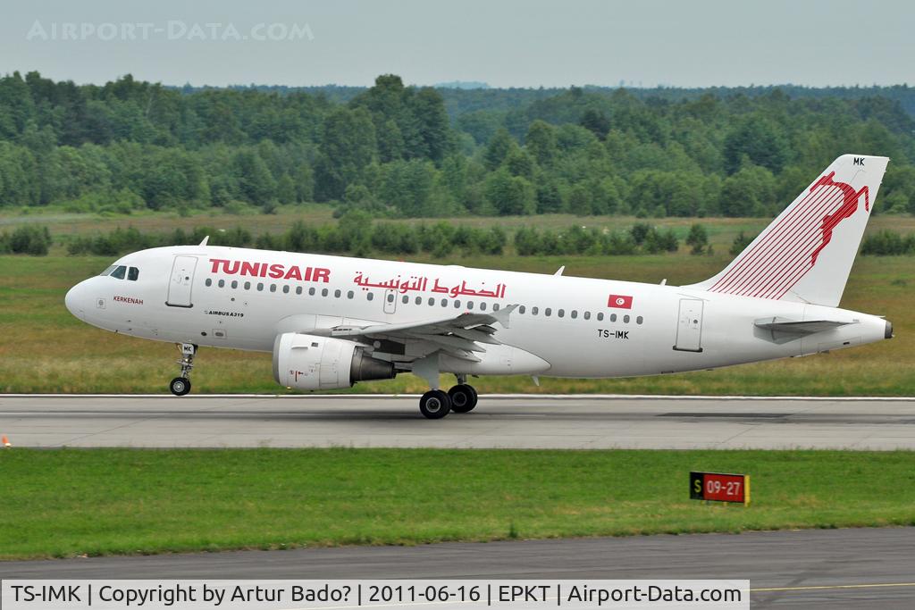TS-IMK, 1998 Airbus A319-114 C/N 880, Tunisair