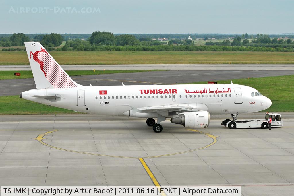 TS-IMK, 1998 Airbus A319-114 C/N 880, Tunisair