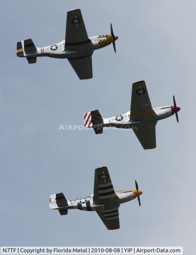 N7TF, 1944 North American P-51D Mustang C/N 44-73856, The Horsemen