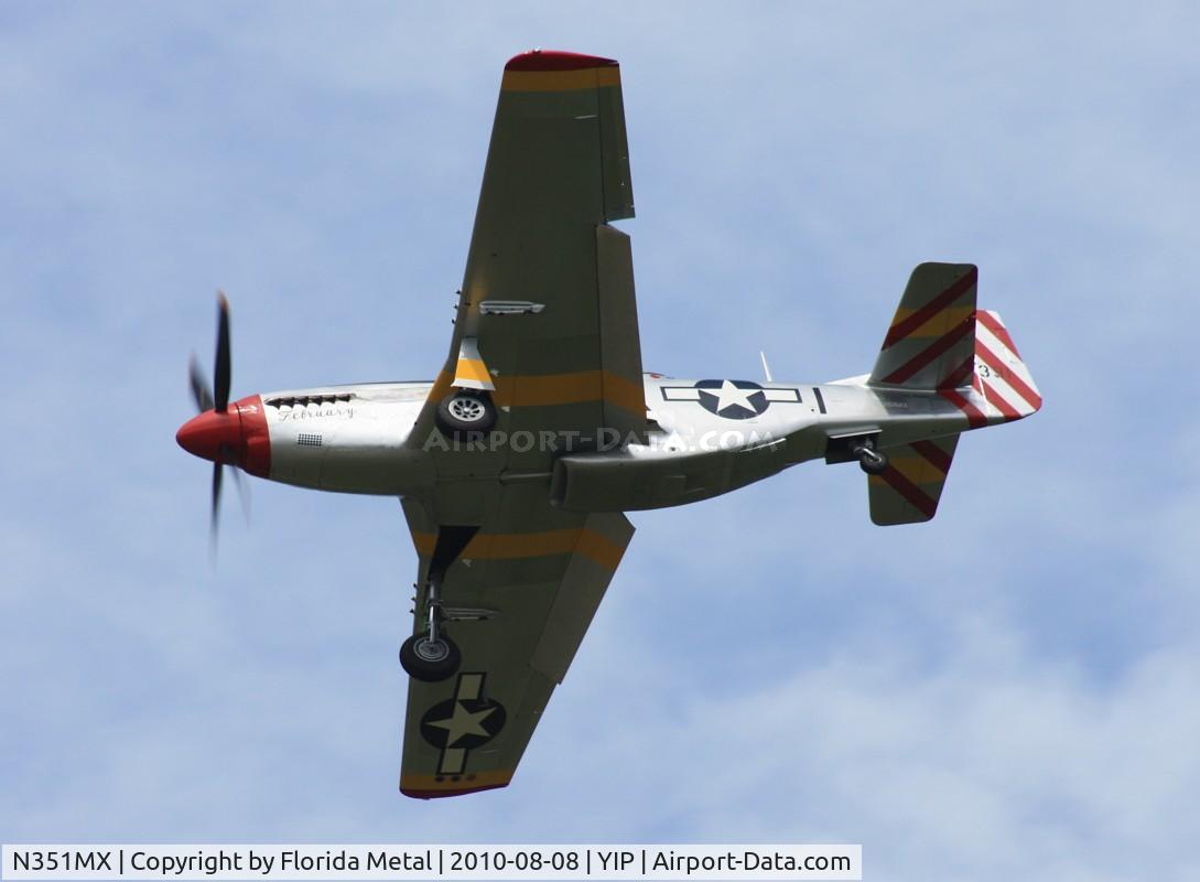 N351MX, 1944 North American P-51D Mustang C/N 122-40931 (44-74391), February