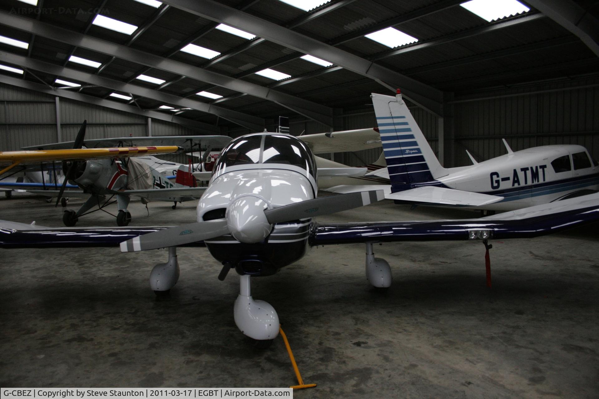 G-CBEZ, 2002 Robin DR-400-180 Regent Regent C/N 2511, Taken at Turweston Airfield March 2010