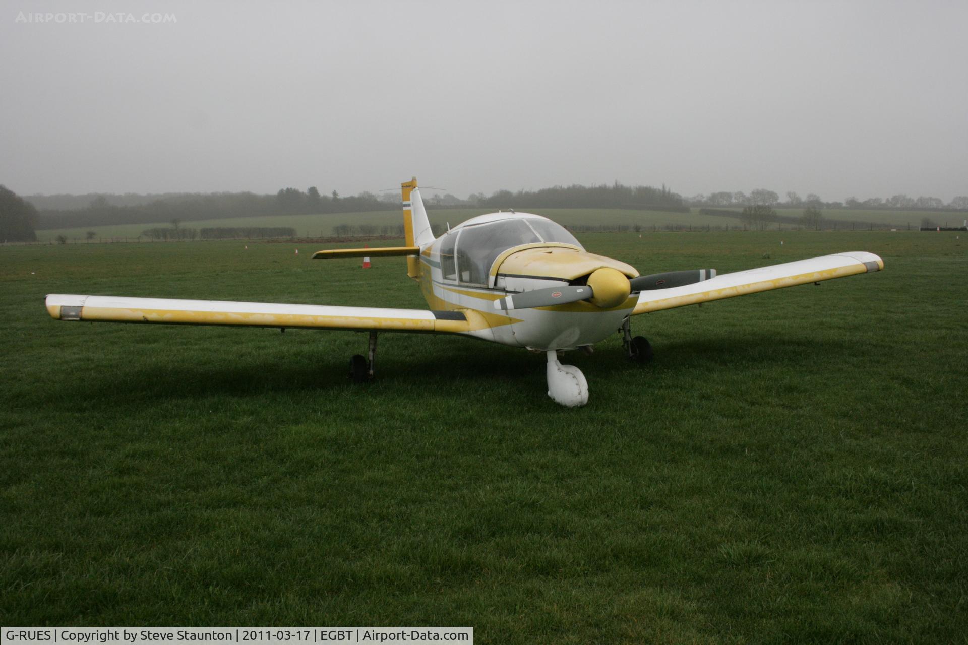 G-RUES, 1973 Robin HR-100-210 Safari C/N 185, Taken at Turweston Airfield March 2010