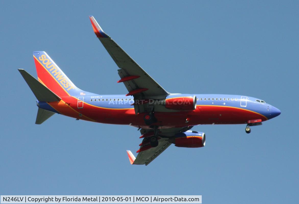 N246LV, 2006 Boeing 737-7H4 C/N 32507, Southwest 737