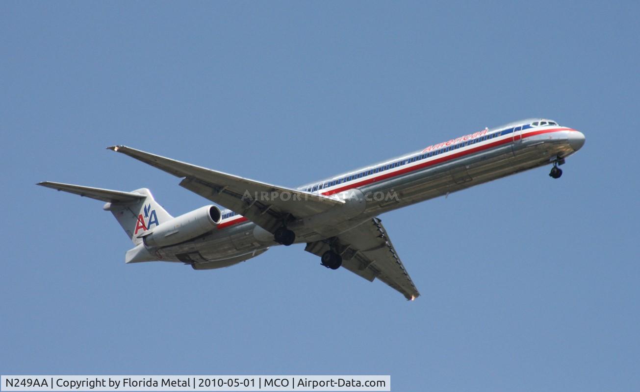 N249AA, 1984 McDonnell Douglas MD-82 (DC-9-82) C/N 49269, American MD-82