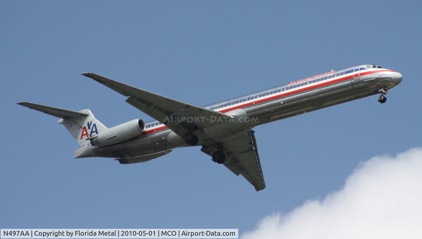 N497AA, 1989 McDonnell Douglas MD-82 (DC-9-82) C/N 49735, American MD-82