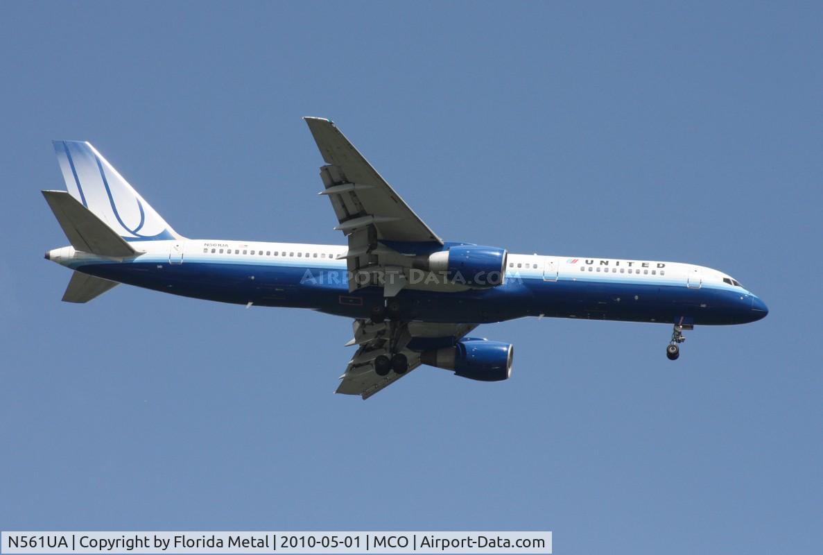 N561UA, 1992 Boeing 757-222 C/N 26661, United 757