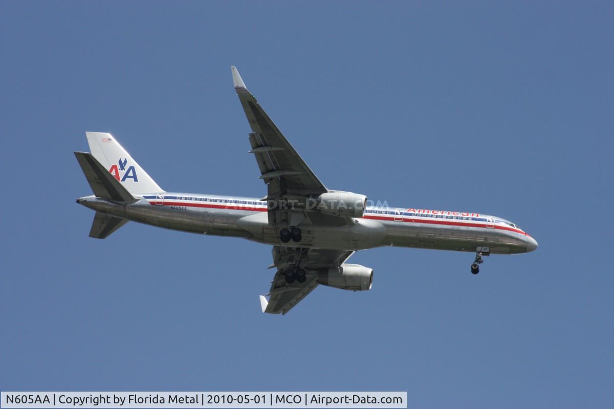 N605AA, 1995 Boeing 757-223 C/N 27056, American 757