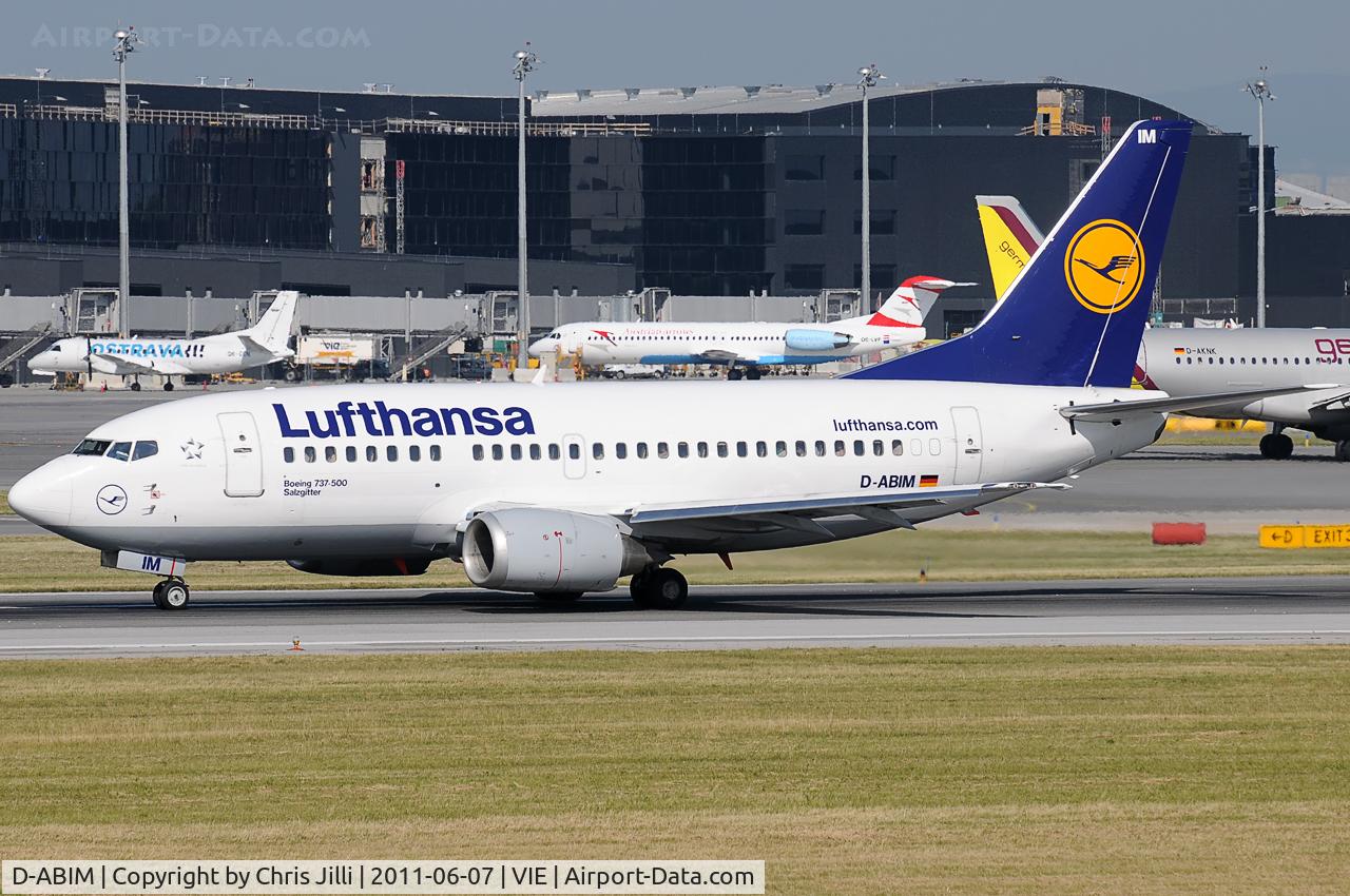 D-ABIM, 1991 Boeing 737-530 C/N 24937, Lufthansa